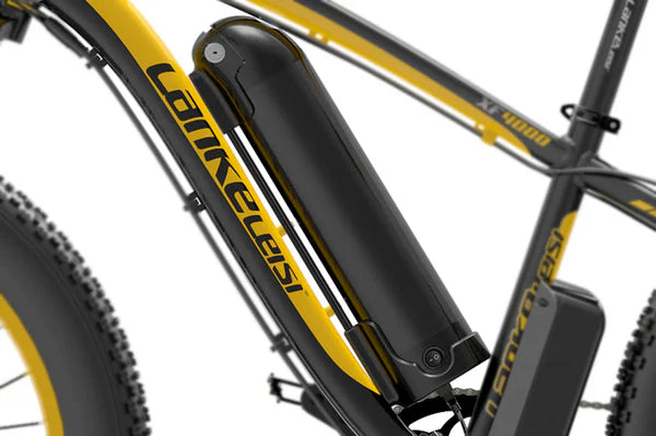 Lítiová batéria / Li-Ion batéria špeciálne pre elektrické bicykle LANKELEISI (s puzdrom na batériu)